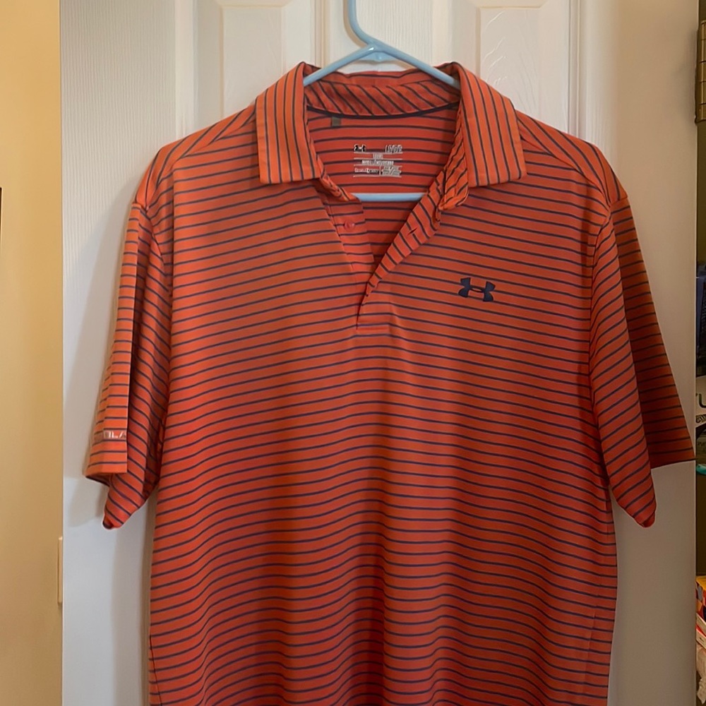 Men’s Under Armour golf shirt size large